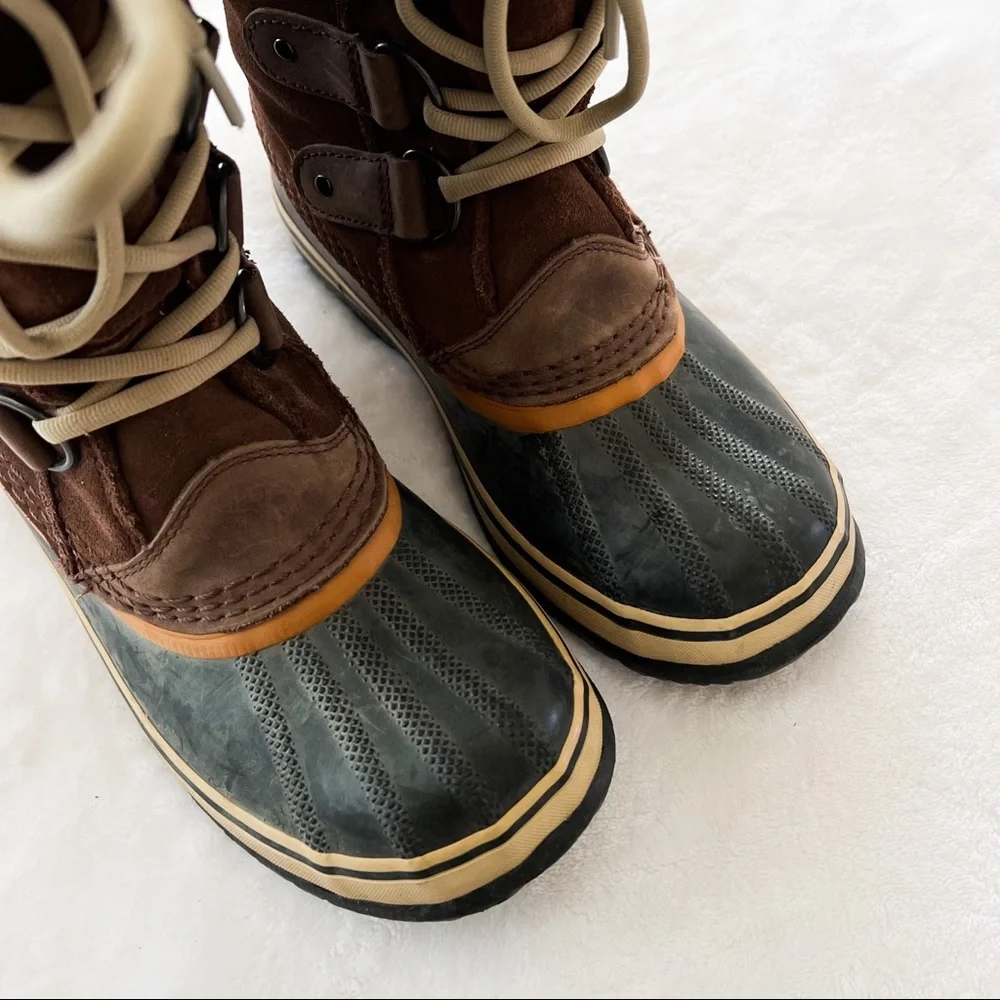 Sorel Women's Brown Joan Of Arctic Boot in Tobacco - Picture 11 of 12